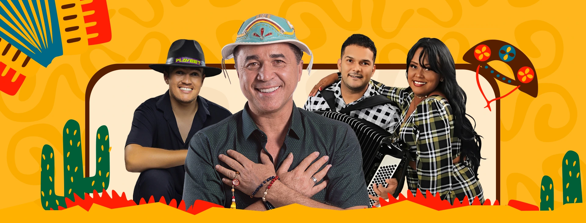 Forró Cultural 20 Anos — Flávio Leandro, Otávio Augusto e Perfil de Menina